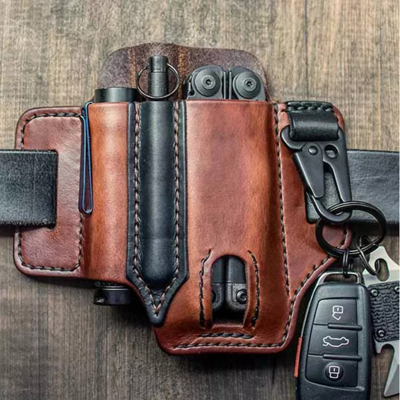 Leather Storage Pocket
