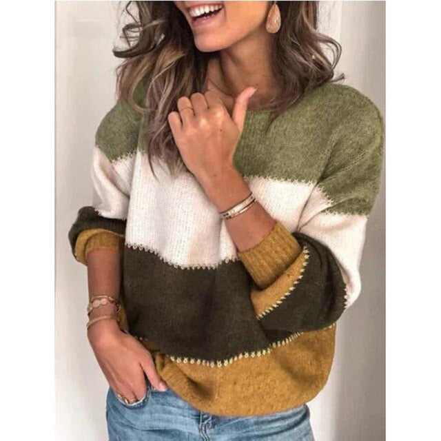 Leopard Print Raglan Sweater