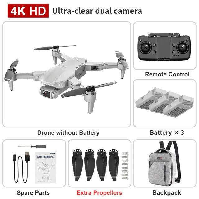 New L900 Pro Drone with 4K HD Dual Camera and GPS 5G WIFI FPV