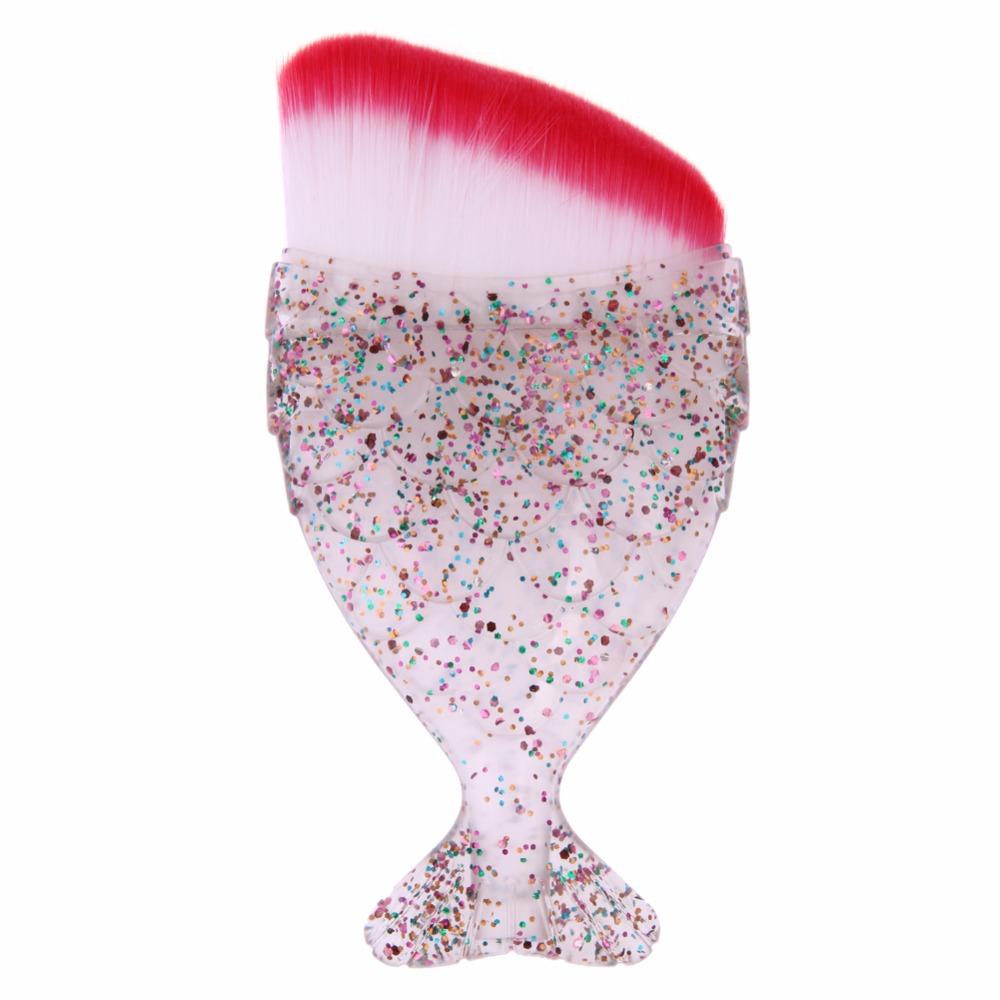 Professional Powder Mermaid Makeup Brushes Set