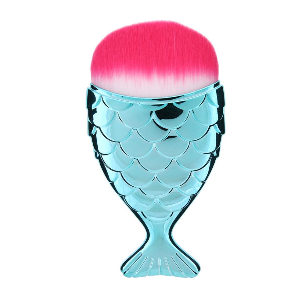 Professional Powder Mermaid Makeup Brushes Set