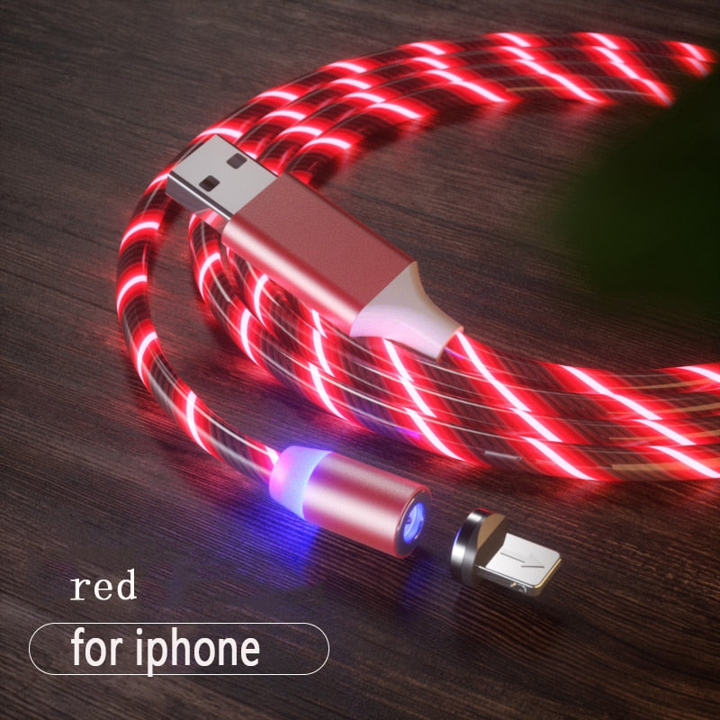 Magnetic LED Charging Cable