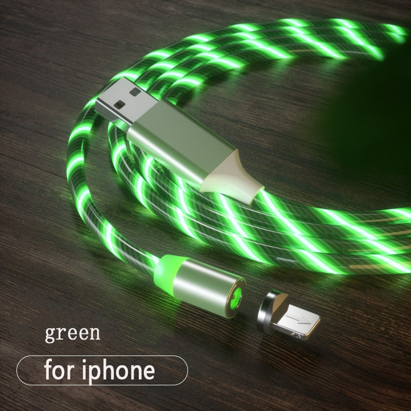Magnetic LED Charging Cable