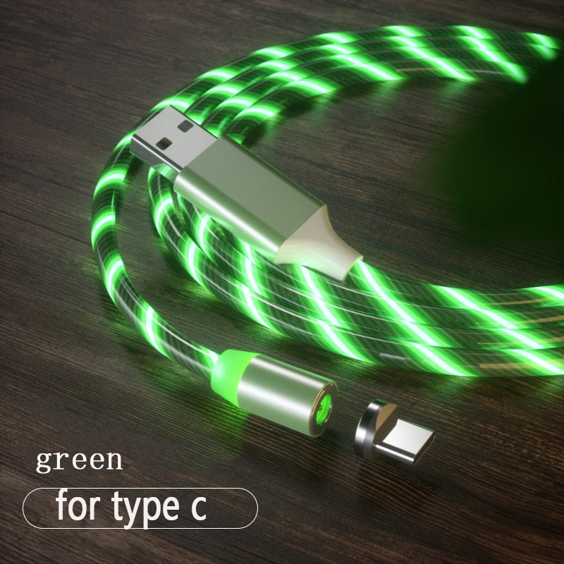 Magnetic LED Charging Cable