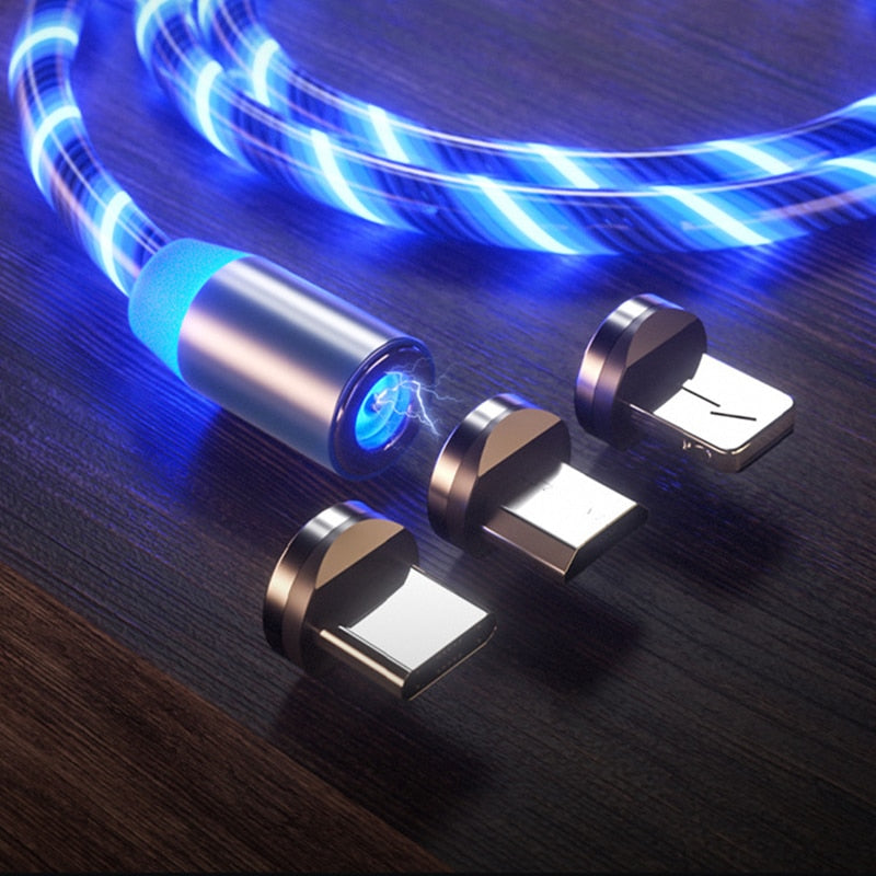 Magnetic LED Charging Cable