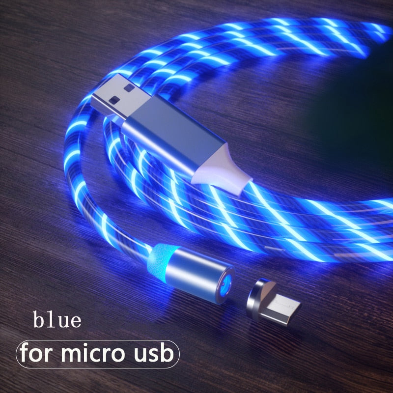 Magnetic LED Charging Cable