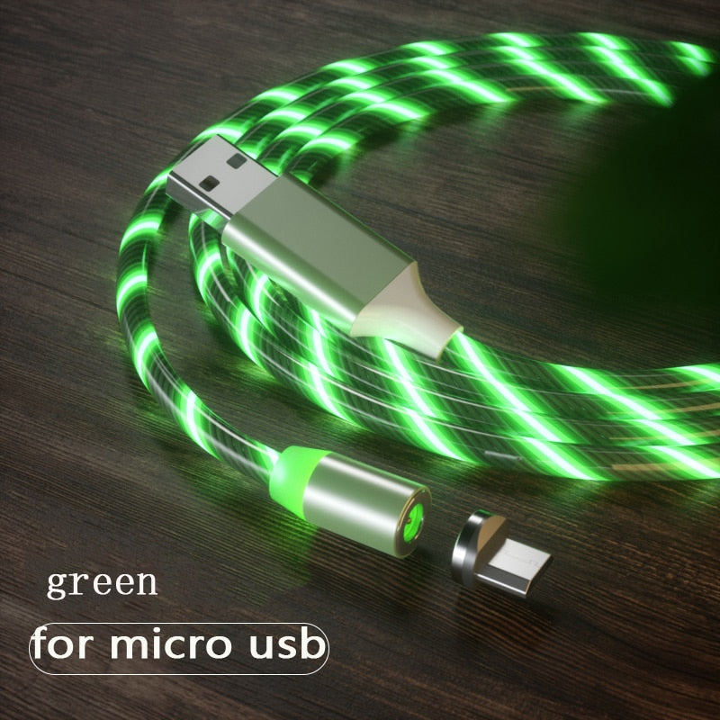 Magnetic LED Charging Cable