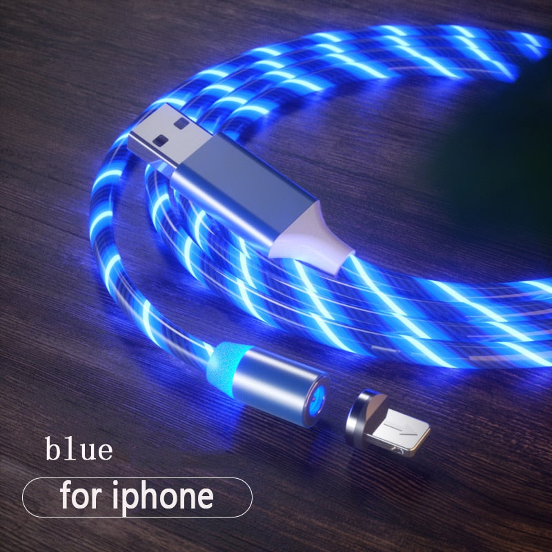 Magnetic LED Charging Cable