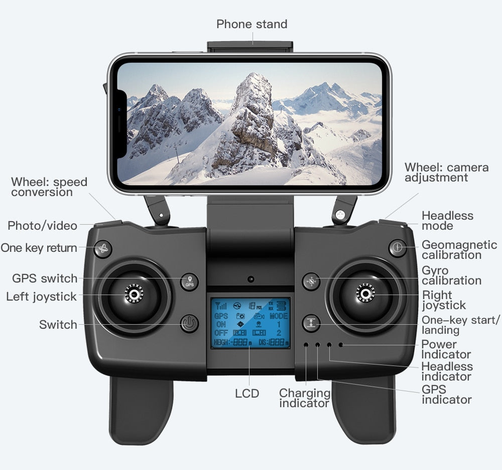 New L900 Pro Drone with 4K HD Dual Camera and GPS 5G WIFI FPV