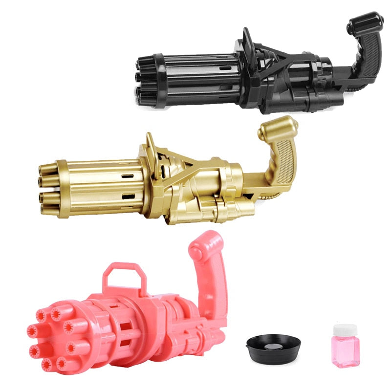 Super Automatic Soap Bubble Machine Gun
