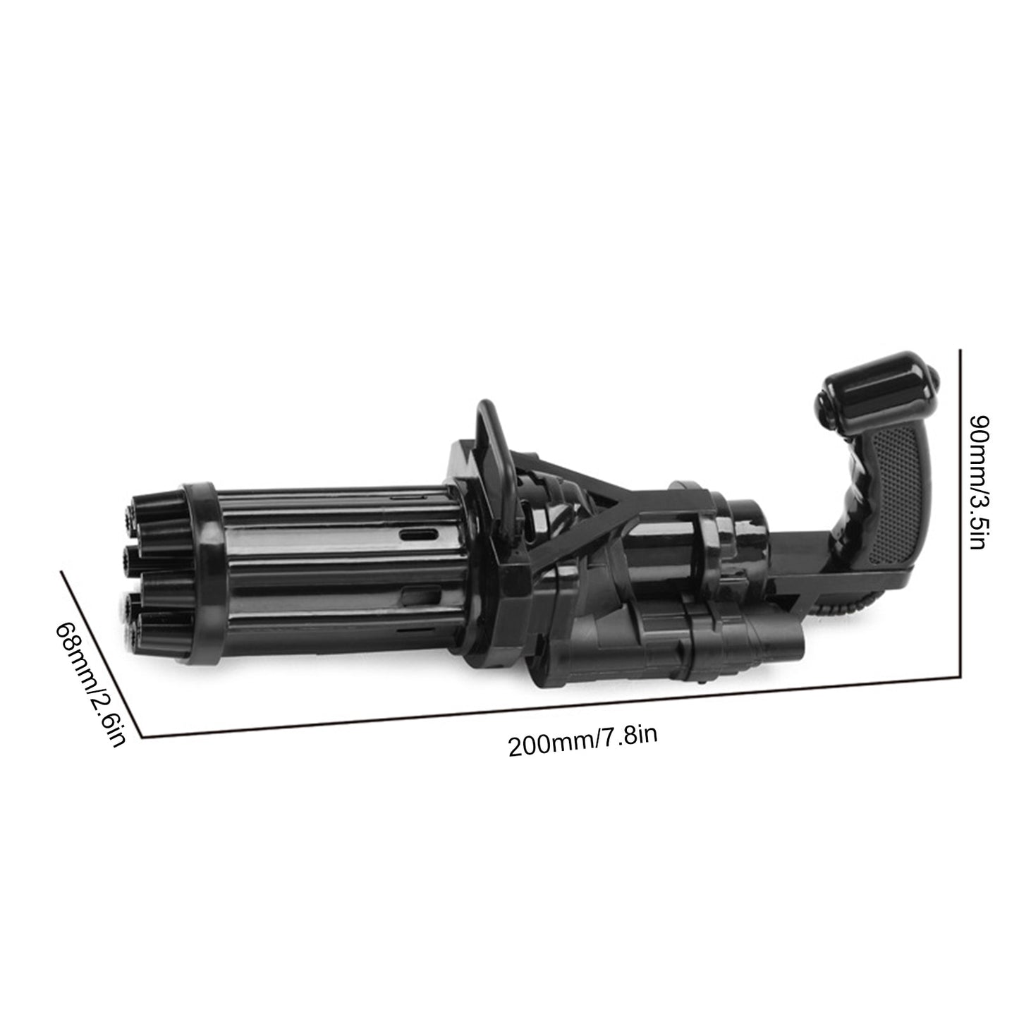 Super Automatic Soap Bubble Machine Gun