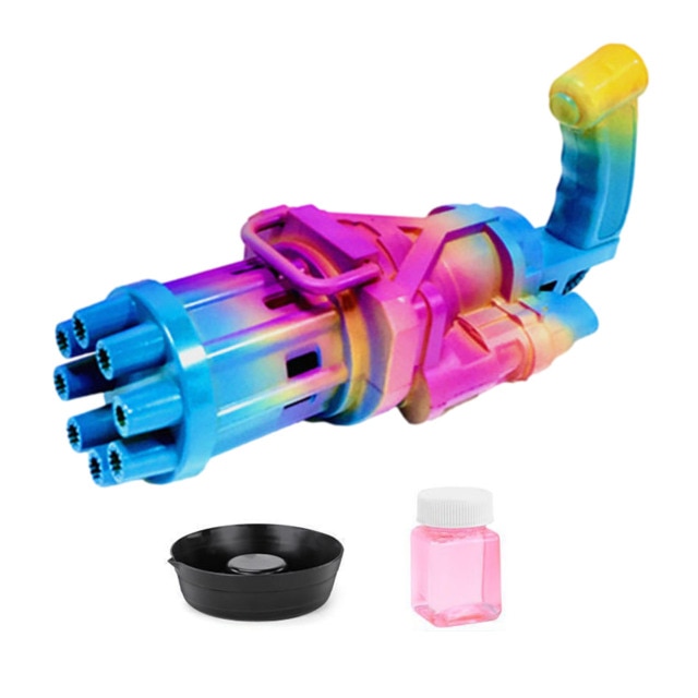 Super Automatic Soap Bubble Machine Gun