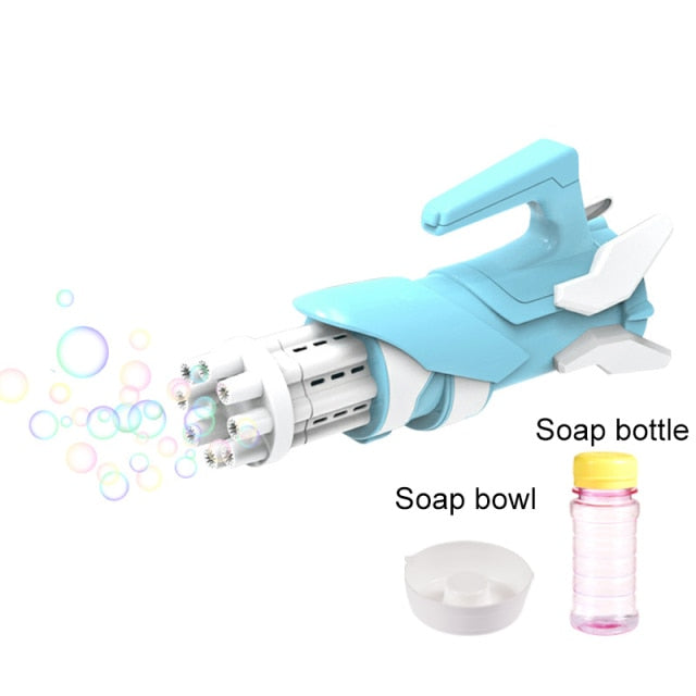 Super Automatic Soap Bubble Machine Gun