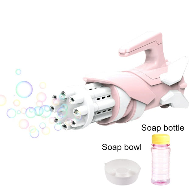Super Automatic Soap Bubble Machine Gun