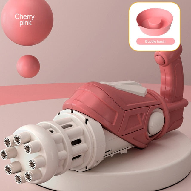 Super Automatic Soap Bubble Machine Gun