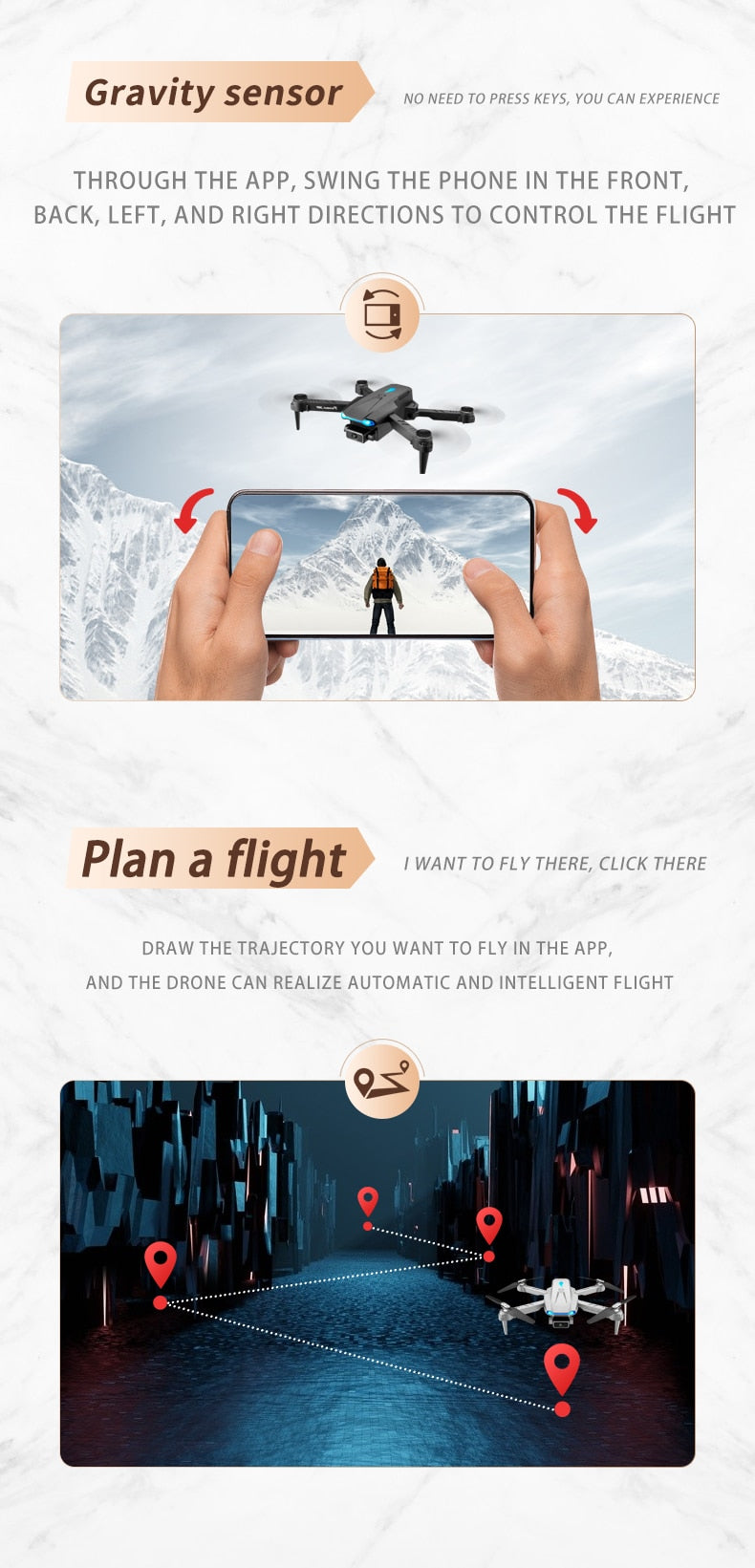S89 Pro Drone with 4k HD Dual Camera
