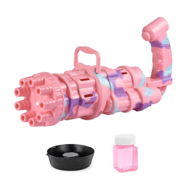 Super Automatic Soap Bubble Machine Gun