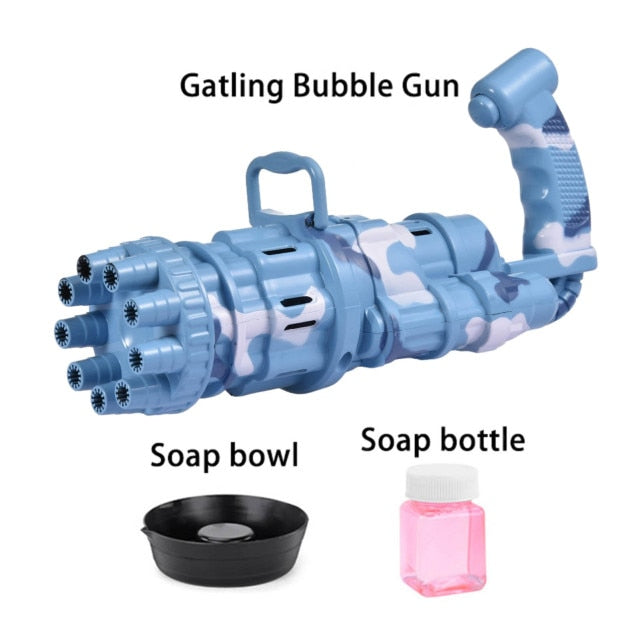 Super Automatic Soap Bubble Machine Gun