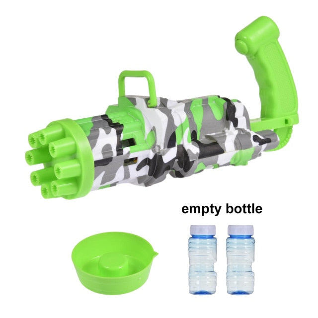 Super Automatic Soap Bubble Machine Gun
