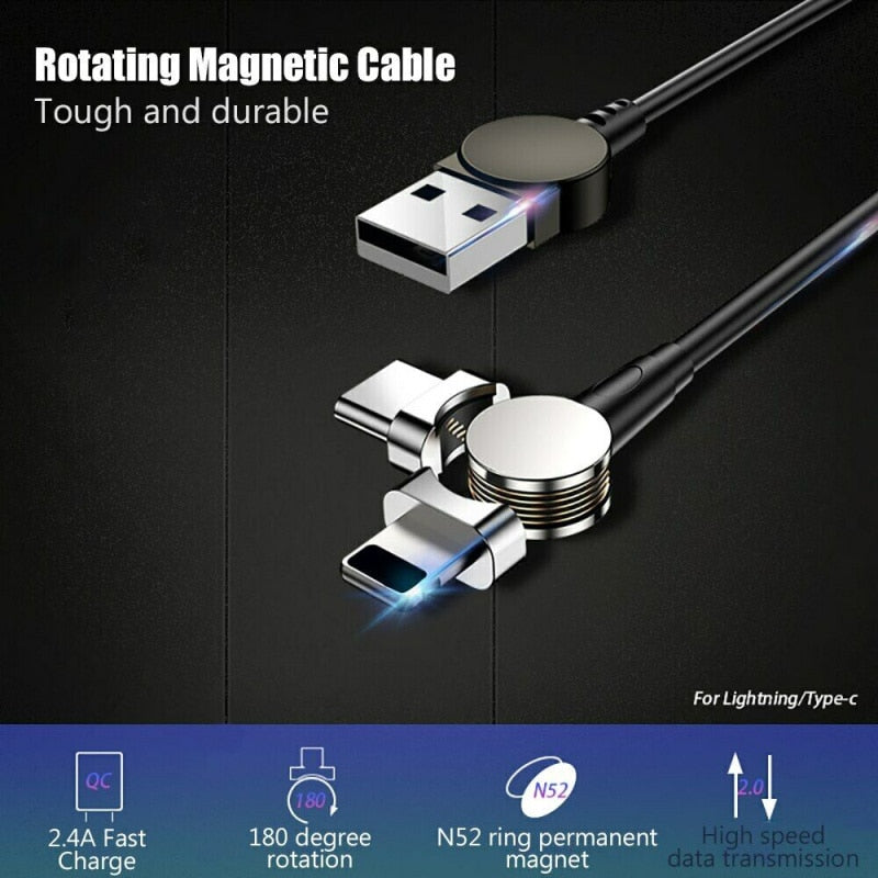 Futuristic Magnetic USB Charging Cable