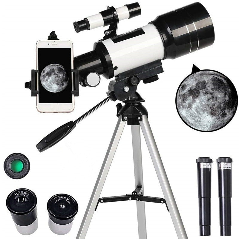 Visionking Refraction Astronomical Telescope With Portable Tripod