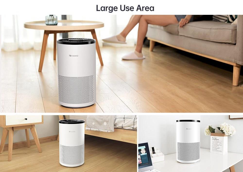 Proscenic A8 Air Purifier for Home with H13 True HEPA Filter and Smart Control